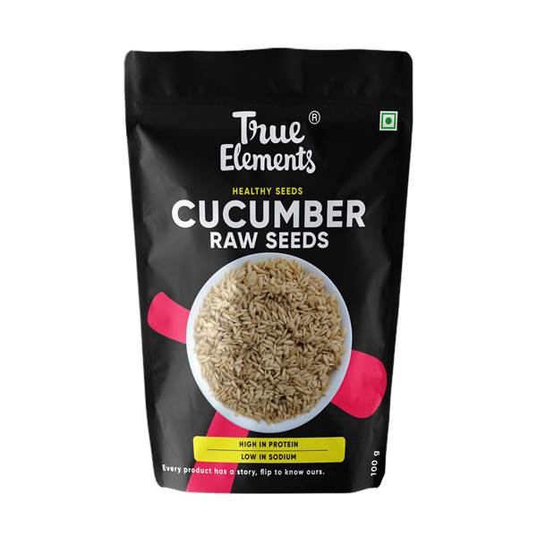 True Elements Raw Cucumber Seeds 100 gm